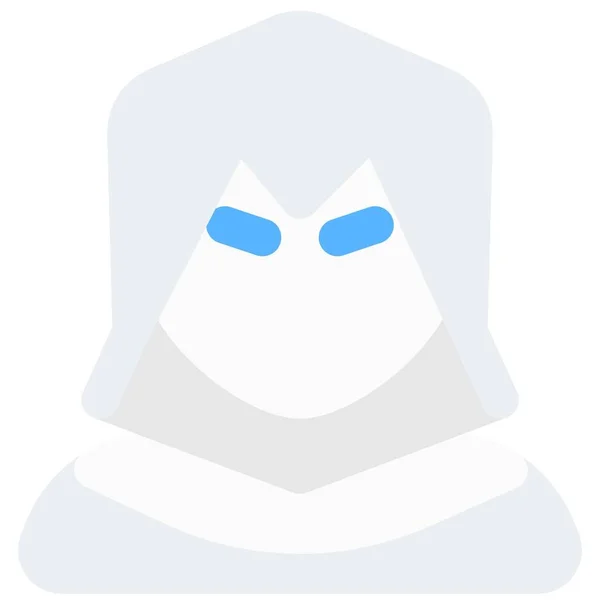 Moon Knight Вигаданий Персонаж Коміксів Про Диво — стоковий вектор