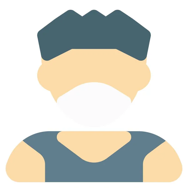 Adolescent Garçon Avec Spiky Coupe Cheveux Portant Jersey — Image vectorielle