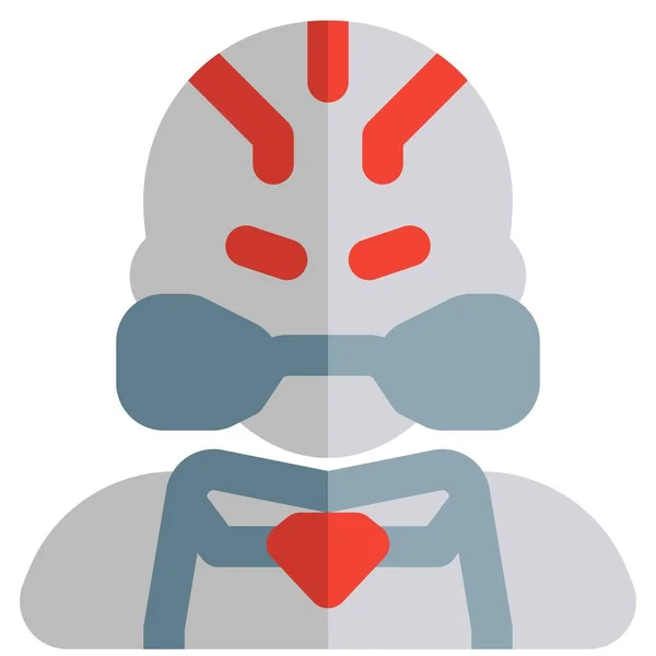 Marvel Komický Superpadouch Robot Znak Ultron — Stockový vektor