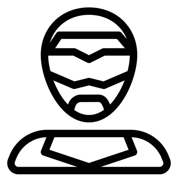 Faucon Super Héros Portant Une Armure Masque Pour Les Yeux — Image vectorielle