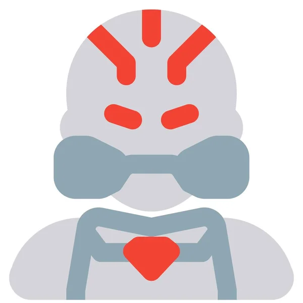 Marvel Comic Supervillain Robot Personaggio Ultron — Vettoriale Stock