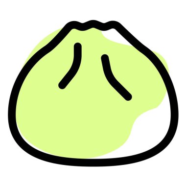 Büyük Pao düzenli vektör simgesi