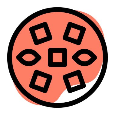 Tempe orek satır simgesi seti