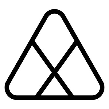 Zongzi pirinç tabağı vektör çizgisi simgesi