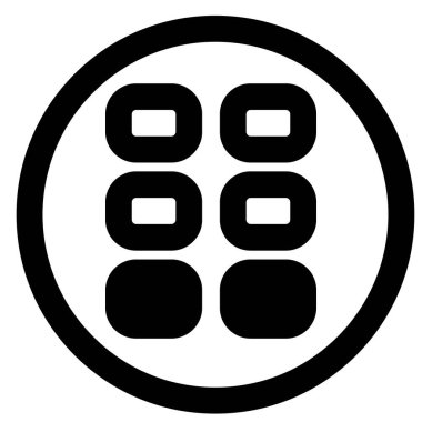 Zhaliang dim sum özet vektör simgesi