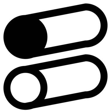 Putu kek ana hatları simgesi seti