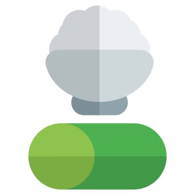 Timbel pirinç ışığı simgesi seti