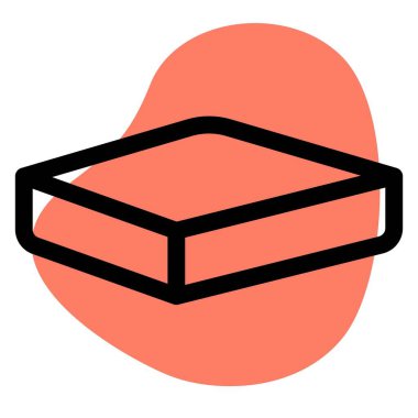 Şalgam keki ana hatları vektör simgesi