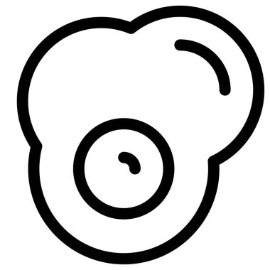 Kızarmış yumurta ışık simgesi