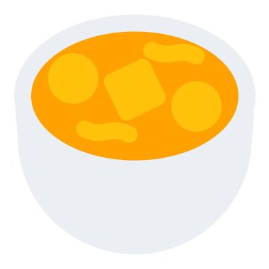 Köri tabağı ışık simgesi seti