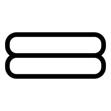 Youtiao Donut çizgisi vektör simgesi