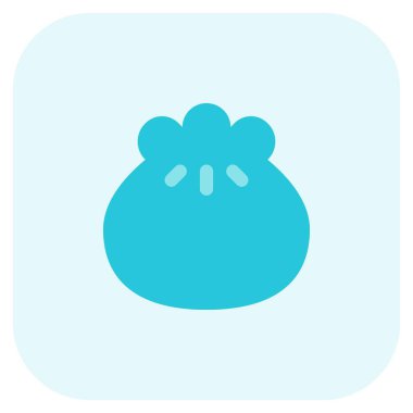 Doldurulmuş siomay ana hatları simge seti