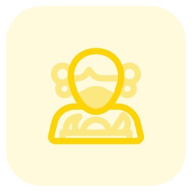 Güvenlik maskeli kadın satıcı meyve satıyor..