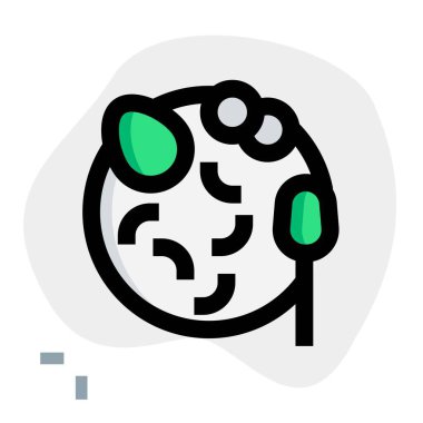 Lezzetli soto ışık simgesi seti