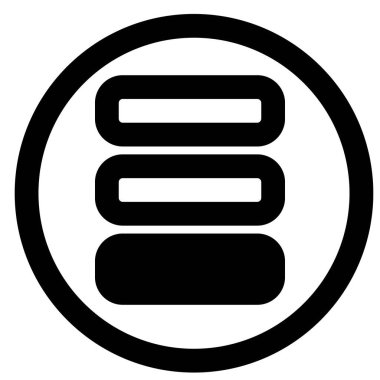 Zhaliang yemek çizgisi vektör simgesi