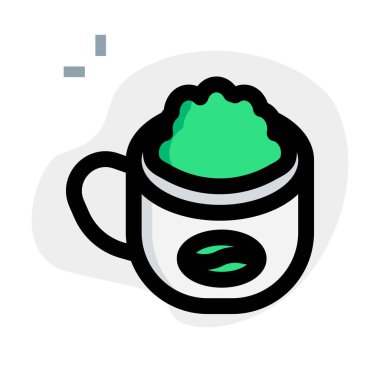 Bir fincan kahve hafif vektör simgesi