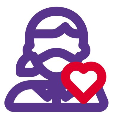 At kuyruklu kadın psikolog maske takıyor.