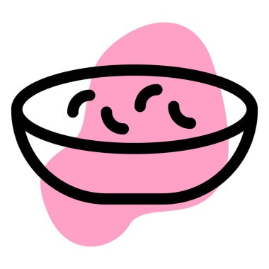 Acı sos çizgisi simgesi seti