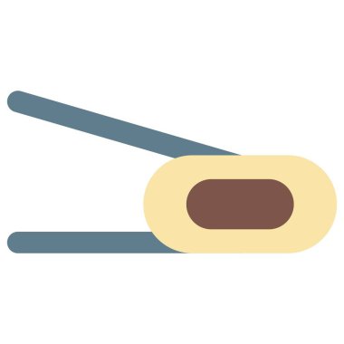 Jianbing krepleri ana hat vektör simgesi