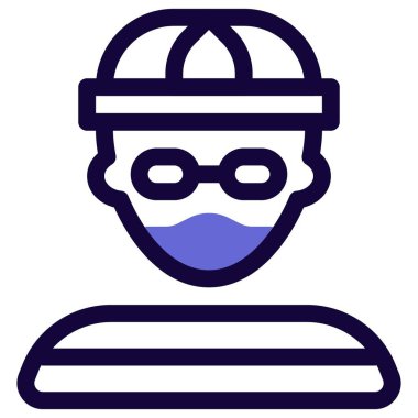 Soyguncu kılığına girmiş bir adam.