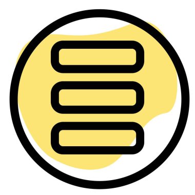 Zhaliang yemek çizgisi vektör simgesi