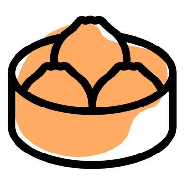 Büyük Pao ana hat vektör simgesi