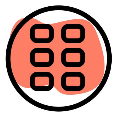 Zhaliang dim sum özet vektör simgesi