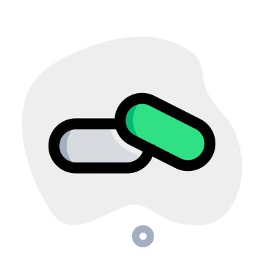 Kızarmış perkedel ışık simgesi seti