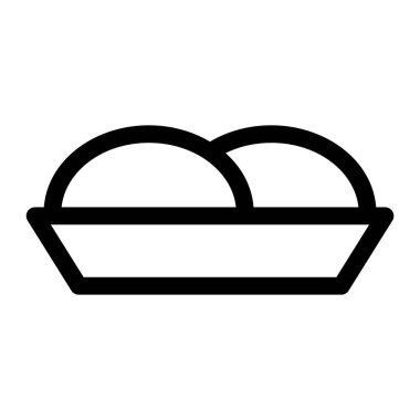 Lezzetli nuomici ışık vektör simgesi