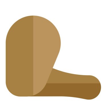 Çıtır kızarmış tavuk taslak simgesi seti