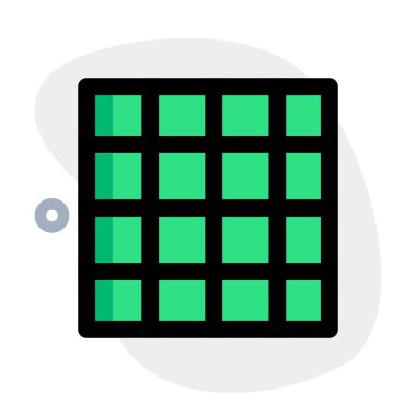 Graufe tatlı taslak simgesi seti