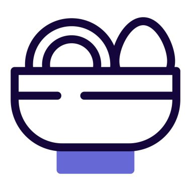 Yumurtalı taze ramen.