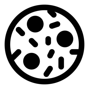 Fırında pişirilmiş zeytinli pizza..