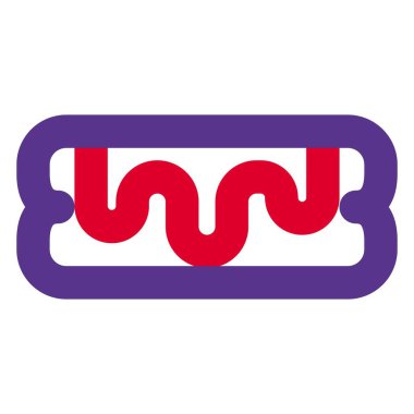 Eclairs puff ışık vektör simgesi