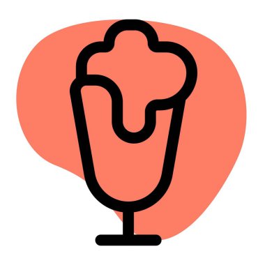 Granita dondurma ışık ikonu seti