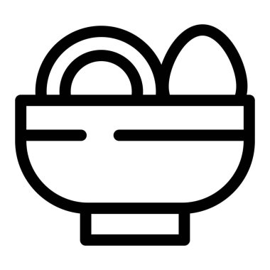 Yumurtalı taze ramen.