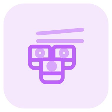 Çubuklu lezzetli suşi ruloları.