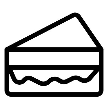 Izgara sandviç aperatif olarak servis edilir.