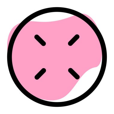 Çıtır samur ana hatlı vektör çizimi