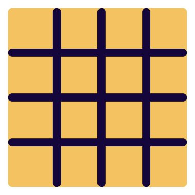 Graufe tatlı taslak simgesi seti