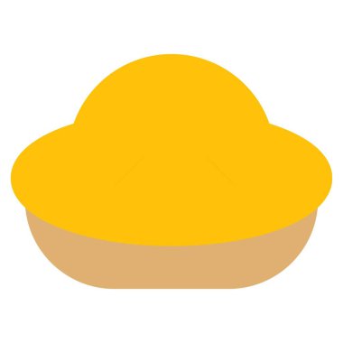 Pastel de nata tatlı hafif vektör çizimi