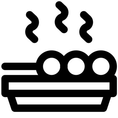 Hot Dango hafif simge vektörü sundu