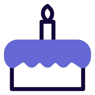 Kara Orman Kek Işık vektör simgesi