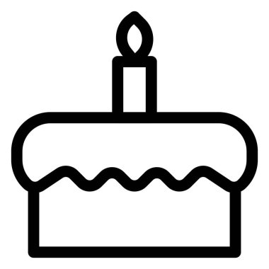 Kara Orman Kek Işık vektör simgesi