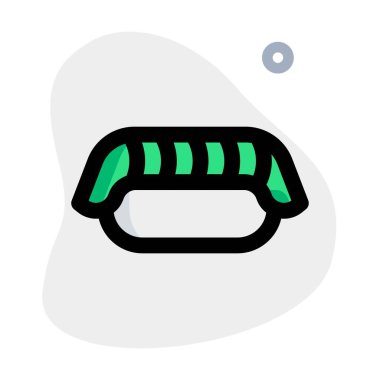 Atıştırmalık olarak dilimlenmiş balık eti.