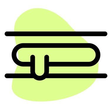 Kadeh kaldırılmış s 'more ana hatlı vektör çizimi