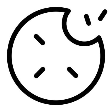 Sable çerez ışığı vektör çizimi