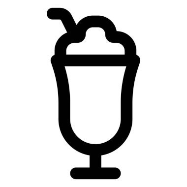 Sulu granita çizgi vektör simgesi