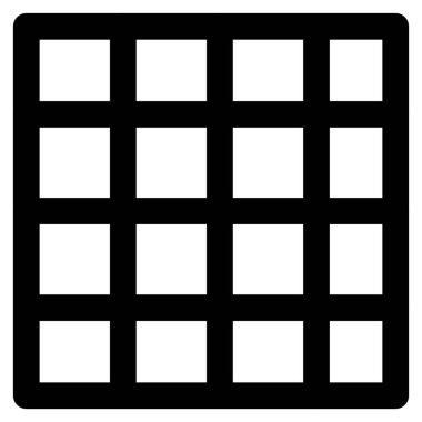 Graufe tatlı taslak simgesi seti