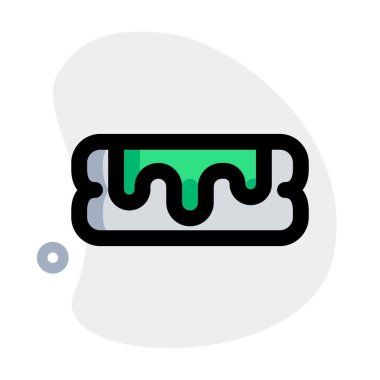 Eclairs puff ışık vektör simgesi